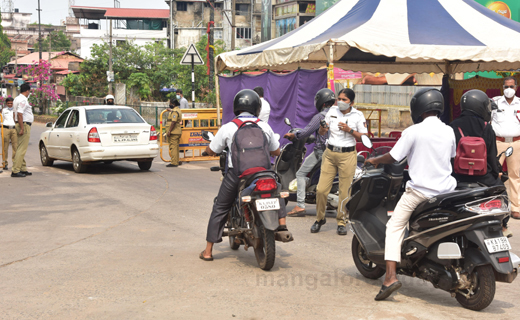 Lockdown in mangalore